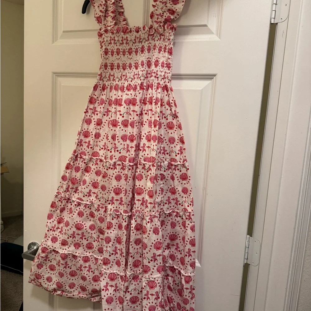 Hill House Pink Floral Dress - Picture 3 of 3